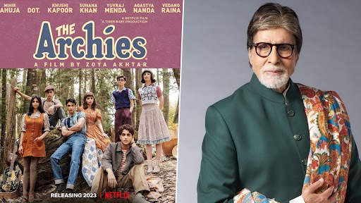 'द आर्चीज' की रिलीज से पहले अमिताभ बच्चन ने अपने नाती अगस्त्य को दिया आशीर्वाद