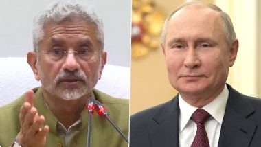 Putin Meets Jaishankar: रूसी राष्ट्रपति पुतिन आज विदेश मंत्री जयशंकर से मुलाकात करेंगे: क्रेमलिन