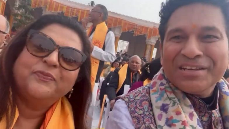 Sachin Tendulkar On Ram Mandir: 'इस पल का अरबों लोगों का इंतज़ार था', राम मंदिर से बोले सचिन तेंदुलकर, देखें वीडियो