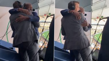 Gilchrist Hugs Emotional Brian Lara: गाबा में ऑस्ट्रेलिया पर वेस्टइंडीज की ऐतिहासिक जीत के बाद भावुक हुए ब्रायन लारा, एडम गिलक्रिस्ट ने लगाया गले, देखिएं वीडियो