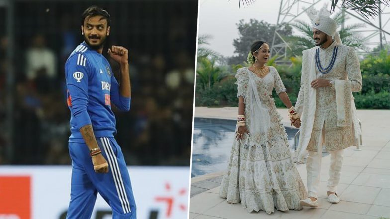 Axar Patel 1st Wedding Anniversary: अक्षर पटेल ने अपनी शादी की पहली सालगिरह पर पत्नी मेहा के लिए शेयर किया इमोशनल पोस्ट, देखें कपल की खुबसूरत फोटो