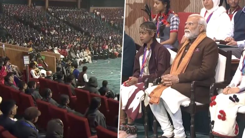 Pariksha Pe Charcha: दिल्ली के भारत मंडपम में 'परीक्षा पे चर्चा' के 7वें संस्करण में शामिल हुए पीएम नरेंद्र मोदी, देखें वीडियो