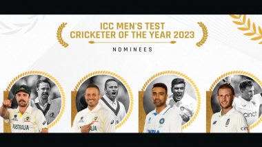 ICC Test Cricketer of the Year 2023: आईसीसी टेस्ट क्रिकेटर ऑफ द ईयर 2023 के लिए आर अश्विन और ट्रेविस हेड समेत ये खिलाड़ी हुए नामांकित, यहां देखें पूरी लिस्ट