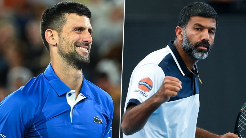 Novak Djokovic Praised Bopanna: नोवाक जोकोविच ने रोहन बोपन्ना की प्रशंसा करते हुए साझा किया मजेदार पोस्ट, कहा- इतनी कम उम्र में भी प्रभावशाली