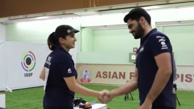 Asian Championship Rifle/Pistol 2024: शूटिंग में अर्जुन चीमा और रिदम सांगवान ने जीता रजत पदक, 10 मीटर एयर पिस्टल मिश्रित टीम स्पर्धा में वियतनाम की जोड़ी से मिली हार