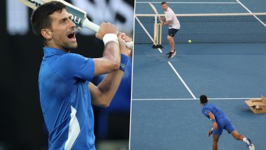 Steve Smith And Novak Djokovic Video: क्या हुआ जब एक ही मैदान पर खेला गया क्रिकेट और टेनिस, स्टीव स्मिथ और नोवाक जोकोविच ने ऐसे जीता फैंस का दिल