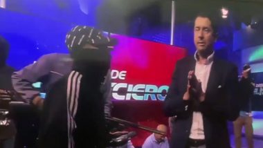 Gunmen Enter Live TV Studio In Ecuador: इक्वाडोर में टेलीविज़न स्टूडियो में लाइव प्रसारण के समय अचानक घुसे बंदूकधारी, वीडियो आया सामने
