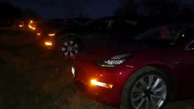 Epic Tesla Musical Light Show Video: विश्व हिंदू परिषद ने राम मंदिर 'प्राण प्रतिष्ठा' से पहले मैरीलैंड में आयोजीत किया एपिक टेस्ला म्यूजिकल लाइट शो