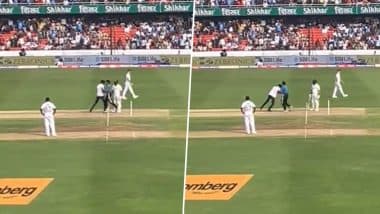 Fan Touches Rohit Sharma’s Feet: विराट कोहली के फैन ने ग्राउंड पर पहुंचकर रोहित शर्मा के छुए पैर, सोशल मीडिया पर वीडियो वायरल