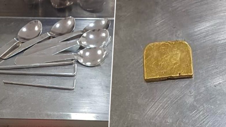Kerala: सीमा शुल्क ने कालीकट अंतरराष्ट्रीय हवाई अड्डे पर एक 7 चांदी के चम्मच किया जब्त