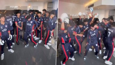 American U-19 Players Dance Video: अमेरिकी अंडर-19 क्रिकेट टीम के खिलाड़ियों ने ट्रेंडिंग रील पर जमकर लगाए ठुमका, वीडियो देखकर बन जाएगा आपका दिन