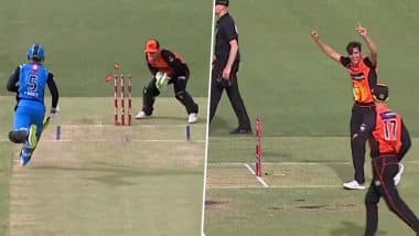 BBL Run Out Video: रन आउट होने का यह तरीका शायद ही आपने किसी ने देखा होगा, फील्डर आपस में फेकते रह गए थ्रो; देखें मजेदार वीडियो