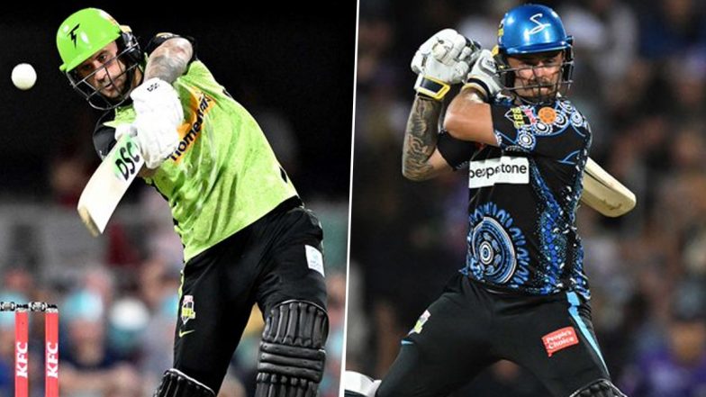 BBL Live Streaming in India: बिग बैश लीग में आज सिडनी थंडर और एडिलेड स्ट्राइकर्स के बीच मुकाबला, जानें कब- कहां और कैसे देखें लाइव मैच