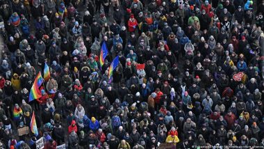 जर्मनी: धुर-दक्षिणपंथी पार्टी एएफडी के खिलाफ कई शहरों में प्रदर्शन