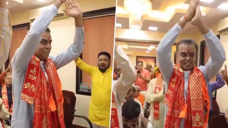 Milind Deora Dancing On Ram Song: 'मेरे घर राम आए हैं' गाने पर डांस करते नजर आए मिलिंद देवड़ा, हाल ही में शिवसेना में हुए शामिल