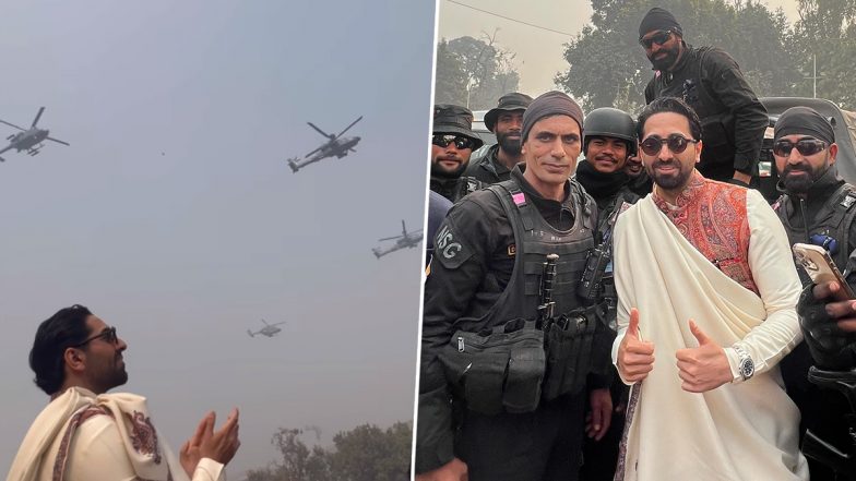 Ayushmann Khurrana&nbsp;Attend Republic Day Parade:&nbsp;दिल्ली में गणतंत्र दिवस परेड का लाइव गवाह बने आयुष्मान खुराना, एक्स्पेरिंस के बारे में कहीं इतनी बड़ी बात, देखिएं वीडियो