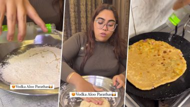 Aloo Parathas With Vodka: महिला ने बनाया 'वोडका आलू परांठा', वीडियो देख इंटरनेट पर भड़के लोग