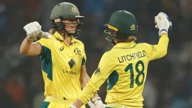 AUS-W Beat IND-W 2nd T20I: ऑस्ट्रेलिया ने टीम इंडिया के खिलाफ दूसरे टी20 मुकाबले में 6 विकेट से दर्ज की जीत, एलिसे पेरी ने खेली शानदार पारी