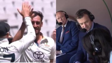 Adam Gilchrist Predicts Dismissal: एडम गिलक्रिस्ट ने AUS बनाम PAK दूसरे टेस्ट में कमेंट्री करते हुए विकेट गिरने की सटीक भविष्यवाणी, देखें वायरल वीडियो