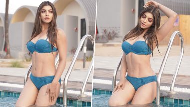 Akanksha Puri ने ब्लू बिकनी में शेयर की स्टनिंग तस्वीरें, फैंस हुए मंत्रमुग्ध (View Pics)