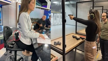 Anchor With Gun On Live TV: लाइव टीवी पर बंदूक के साथ नजर आई इजराइली समाचार एंकर, वायरल फोटो ने मचाया तहलका