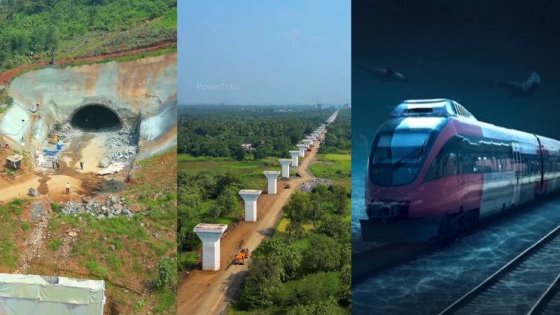 India's Bullet Train: पहाड़ों को चीरते हुए और समुद्र के अंदर से गुजरेगी भारत की पहली बुलेट ट्रेन, देखें हाई स्पीड कॉरिडोर का ये वीडियो