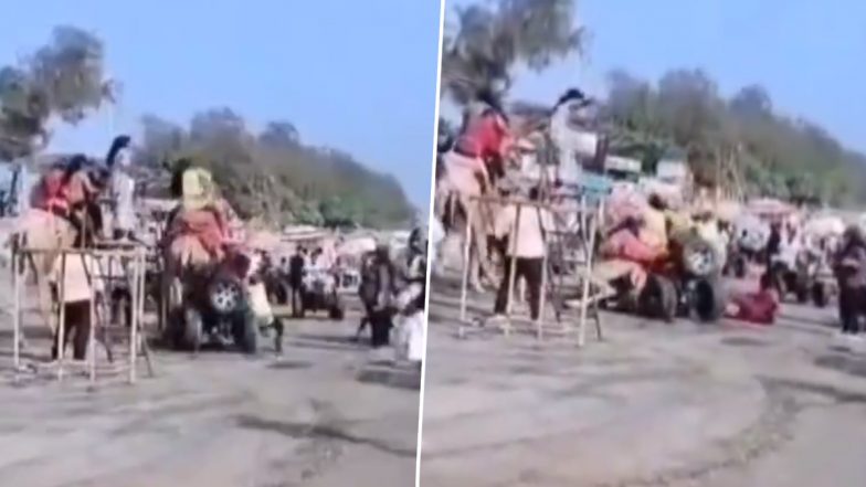 Viral Video: अलीबाग में समंदर किनारे एटीवी बाइक ने ऊंट को मारी टक्कर, हादसे का वीडियो हुआ वायरल