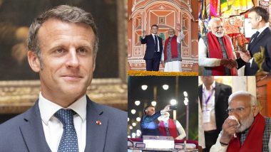 Macron Loves India! भारत की जबरदस्त मेहमाननवाजी से गदगद हुए फ्रांस के राष्ट्रपति मैक्रों, शेयर किया शानदार यात्रा का वीडियो
