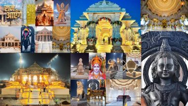 Ram Mandir Photos as DP and Status: यहां से डाउनलोड करें राम मंदिर के HD वॉलपेपर, सोशल मीडिया के प्रफाइल-स्टेटस पर लगाए रामलला की अद्भुत तस्वीरें