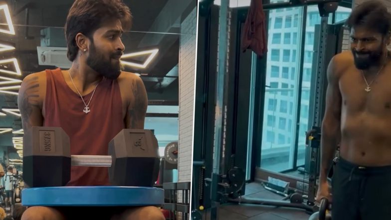 Hardik Pandya Sweats Out In Gym: टखने की चोट से उबरने के लिए जिम में पसीना बहा रहे हैं हार्दिक पंड्या, जल्द कर सकते है वापसी, देखें वीडियो