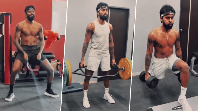 Hardik Pandya Gym Video: हार्दिक पंड्या ने शुरू की टीम वापसी की तैयारी, स्टार ऑलराउंडर ने जिम में बहा रहे पसीना, रिहैब का वीडियो शेयर कर दिया अपडेट्स