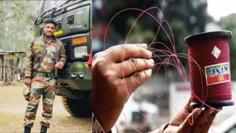 Army Jawan Death by Chinese Manja: हैदराबाद में चीनी मांझे से कटी सेना के जवान की गर्दन, बुरी तरह लहूलुहान सैनिक ने तोड़ा दम