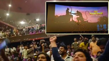 Jai Shree Ram Tsunami For Hanuman: 'जय श्री राम' की सुनामी! सिनेमाघरों में गूंजे जयकारे, फिल्म हनुमान ने जीता दर्शकों का दिल