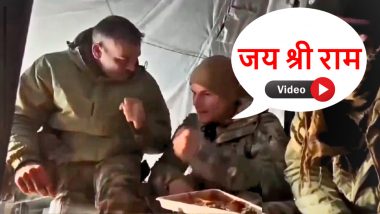 Jai Shri Ram! भारतीय सेना के जवानों ने अमेरिकी सैनिकों को सिखाया- कैसे लगाते हैं 'जय श्री राम' का नारा, दिल जीत लेगा वायरल वीडियो