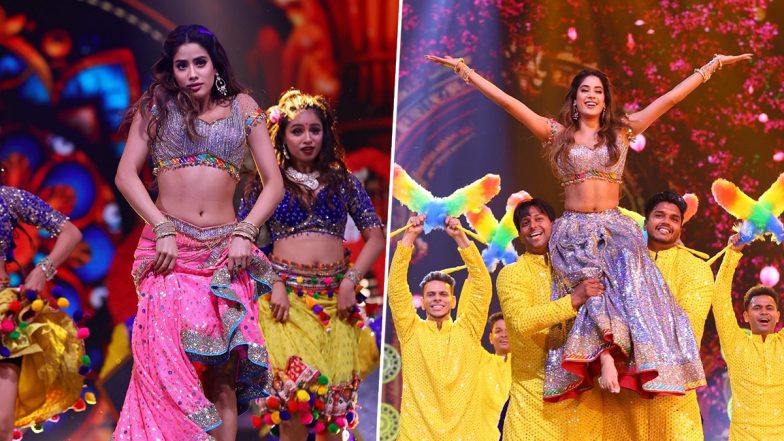 Janhvi Kapoor ने फिल्मफेयर अवॉर्ड्स में किया धमाकेदार डांस, आइकॉनिक गानों पर थिरकीं, जीता सबका दिल (Watch Video and View Pics)