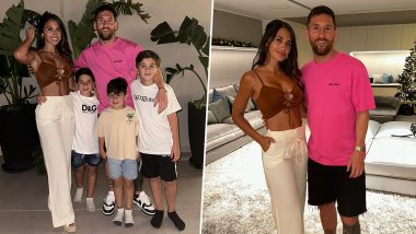 Lionel Messi Celebrates New Year 2024: लियोनेल मेसी ने पत्नी एंटोनेला रोकुजो और बच्चों के साथ मनाया नया साल, इंस्टाग्राम पर शेयर की तस्वीरें, देखें खुबसूरत फोटो