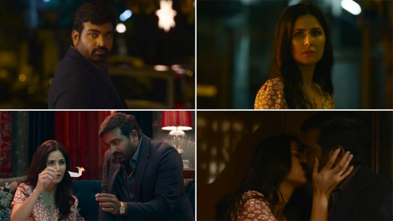 Nazar Teri Toofan Song: Merry Christmas का नया गाना 'नजर तेरी तूफान' हुआ जारी, 12 जनवरी को सिनेमाघरों में देगी दस्तक (Watch Video)