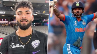 Nikhil Chaudhary Idolises Virat Kohli: बीबीएल के उभरते सितारे निखिल चौधरी ने विराट कोहली के अग्रेशन और स्किल्स का कायल, स्टार बल्लेबाज है उनका आदर्श