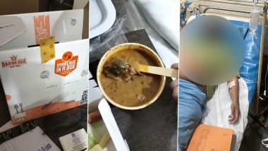 Dead Mouse Found in Barbeque Nation Veg Meal Box? मुंबई की बारबेक्यू नेशन की दाल-मखनी में निकला मारा हुआ चूहा, खाने के बाद तबियत बिगड़ने पर शख्स ने अस्पताल में भर्ती होने का किया दावा; तस्वीरें की ऑनलाइन साझा