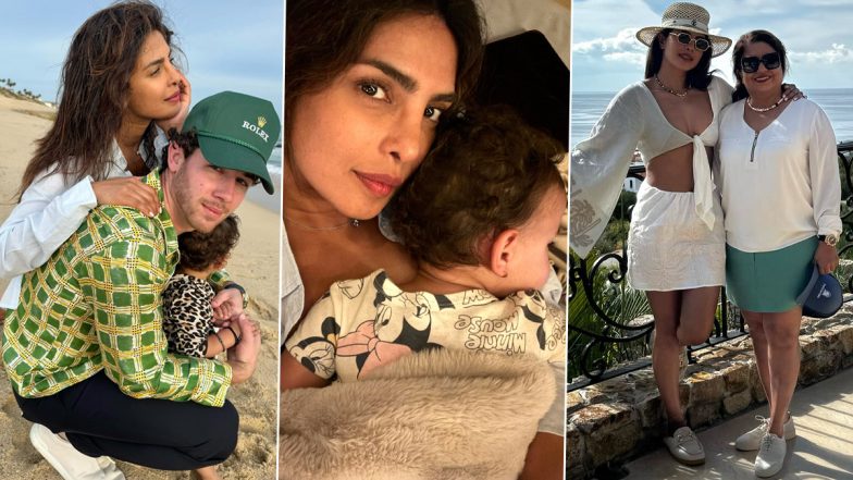Priyanka Chopra ने परिवार के साथ शेयर की शानदार तस्वीरें, फैंस को नए साल की दी शुभकामनाएं (Watch Videos and View Pics)