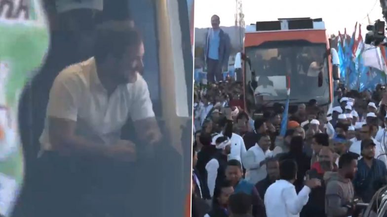 Bharat Jodo Nyay Yatra: मणिपुर को फिर से शांतिपूर्ण एवं सौहार्दपूर्ण बनाना चाहता हूं: राहुल गांधी