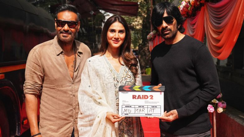 Raid 2: 'रेड 2' में अजय देवगन के अपोजिट नजर आएंगी वाणी कपूर, 15 नवंबर को दस्तक फिल्म (View Pic)