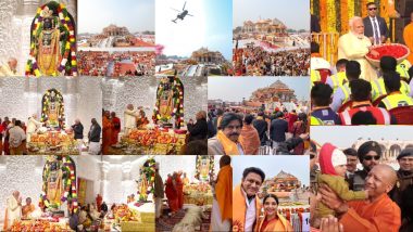 Ram Mandir HD Photos: अयोध्या में श्री राम विराजे हैं! भव्य तस्वीरों में देखें प्राण-प्रतिष्ठा का ऐतिहासित क्षण