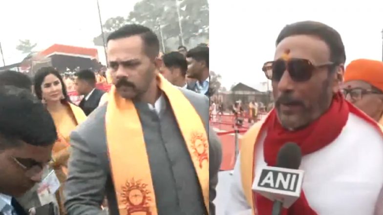 Ram Mandir: राम भक्ति में डूबा पूरा फिल्म जगत! राम मंदिर परिसर में पहुंचे अमिताभ बच्चन समेत कई दिग्गज सितारे, देखें वीडियो