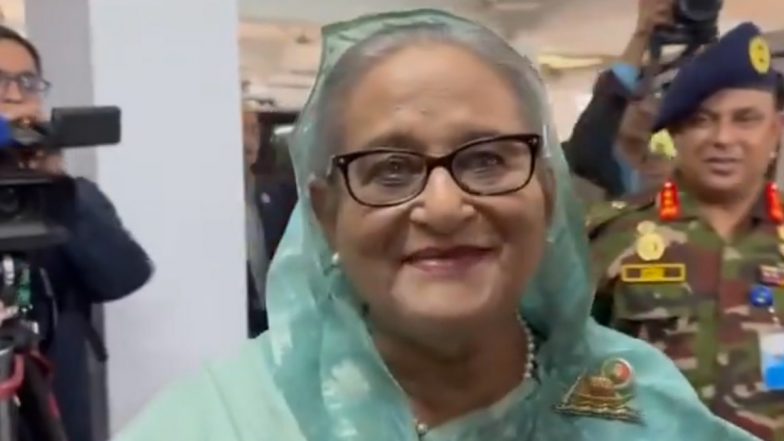 बांग्लादेश में सात जनवरी के आम चुनाव ने ‘लोकतंत्र और मताधिकार’ को सुनिश्चित किया: शेख हसीना