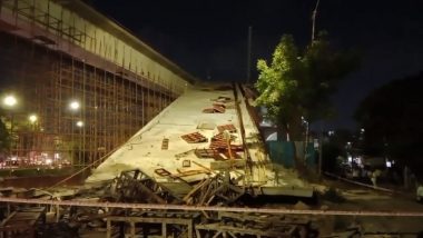 Tamil Nadu Flyover Collapse: तमिलनाडु के चेन्नई में हादसा टला, निर्माणाधीन फ्लाईओवर गिरा, कोई हताहता नहीं (Watch Video)