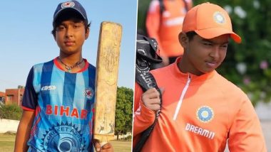 Age Fraud In Ranji Trophy: रणजी ट्रॉफी में सबसे कम उम्र में डेब्यू कर वैभव सूर्यवंशी ने रचा इतिहास, बिहार के इस 12 वर्षीय क्रिकेटर पर लगा ऐज के साथ छेड़छाड़ का आरोप