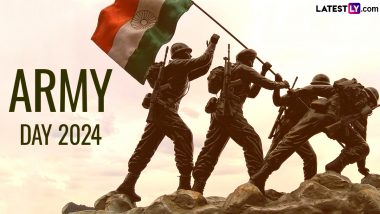 Army Day 2024 Wishes: जनरल मनोज पांडे ने सेना दिवस के अवसर पर दी शुभकामनाएं, देखें ट्वीट