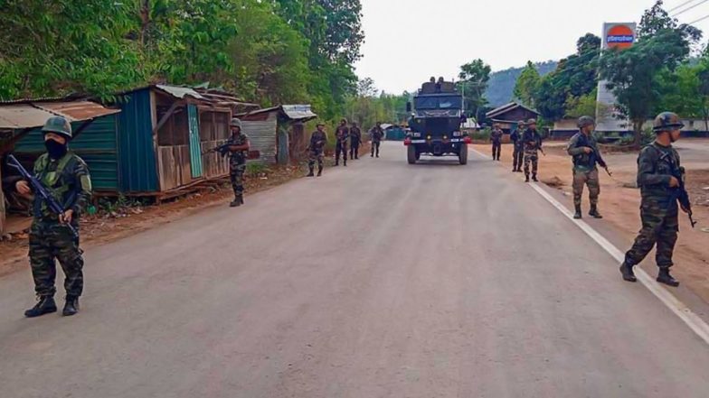 Manipur Violence: मणिपुर में फिर भड़की हिंसा,  मोरेह शहर में कुकी उग्रवादियों ने सुरक्षाबलों पर किया हमला, एक जवान की मौत