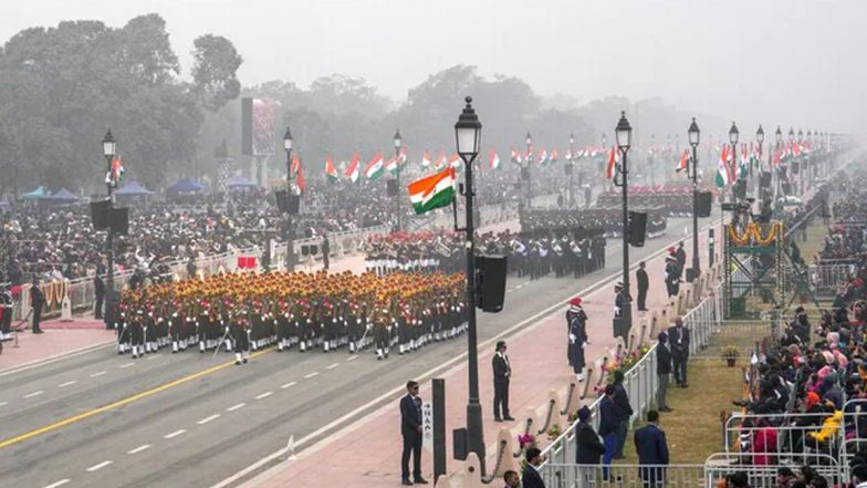 Republic Day Parade: कर्तव्य पथ पर 75वीं गणतंत्र दिवस परेड शुरू